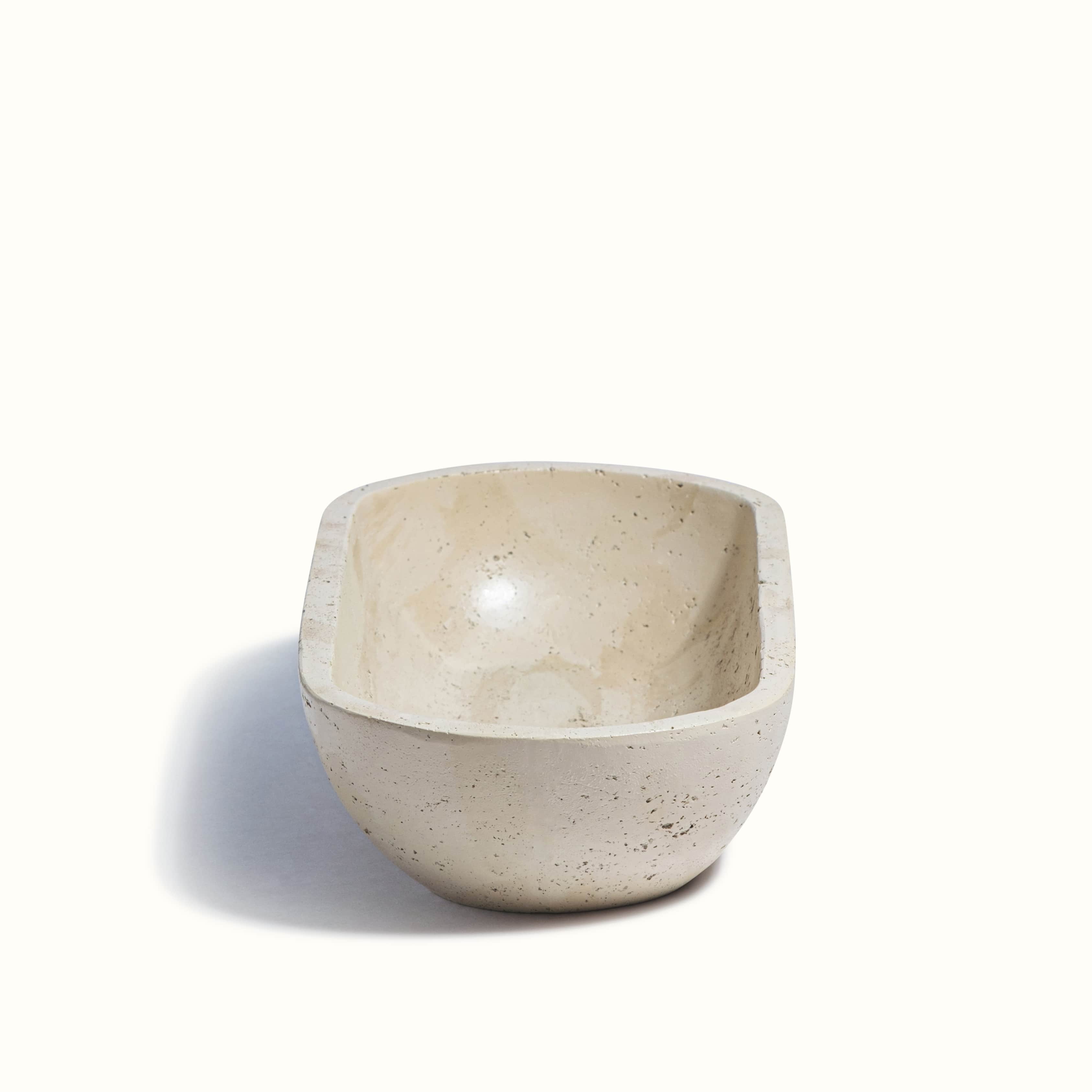 Stone Oval Earthy Vessel