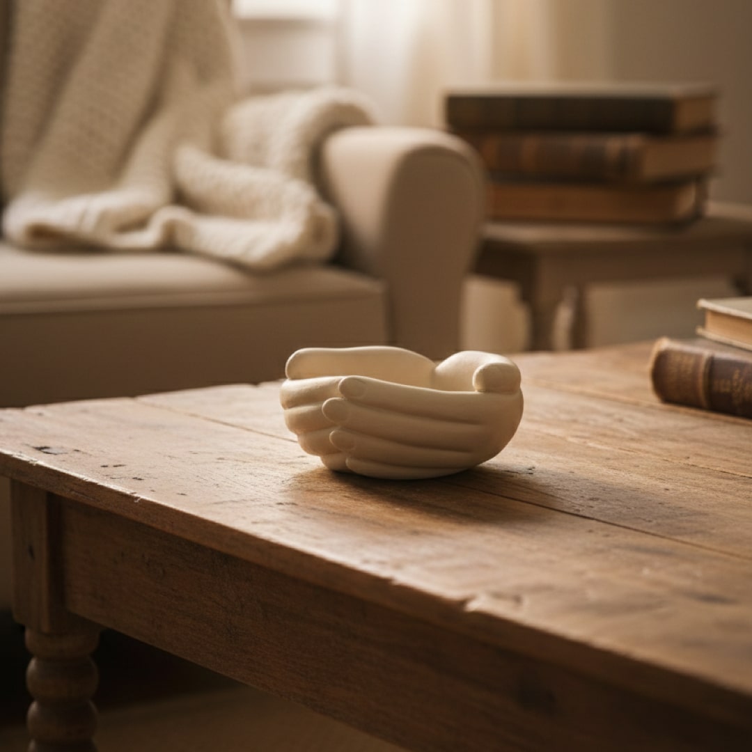 Stone Hand Warmer Vessel