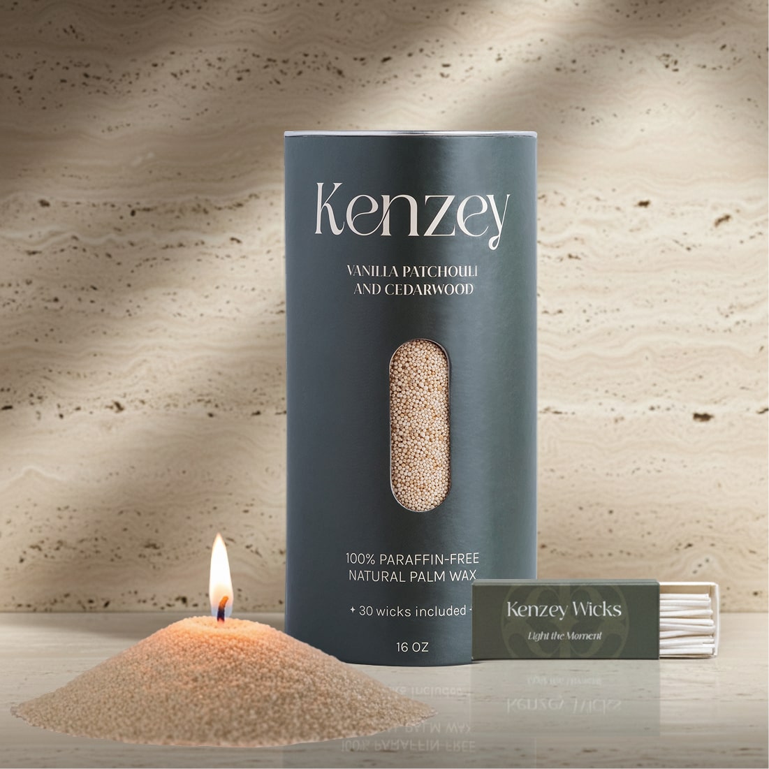 Scented Wax Pearls - Light Taupe