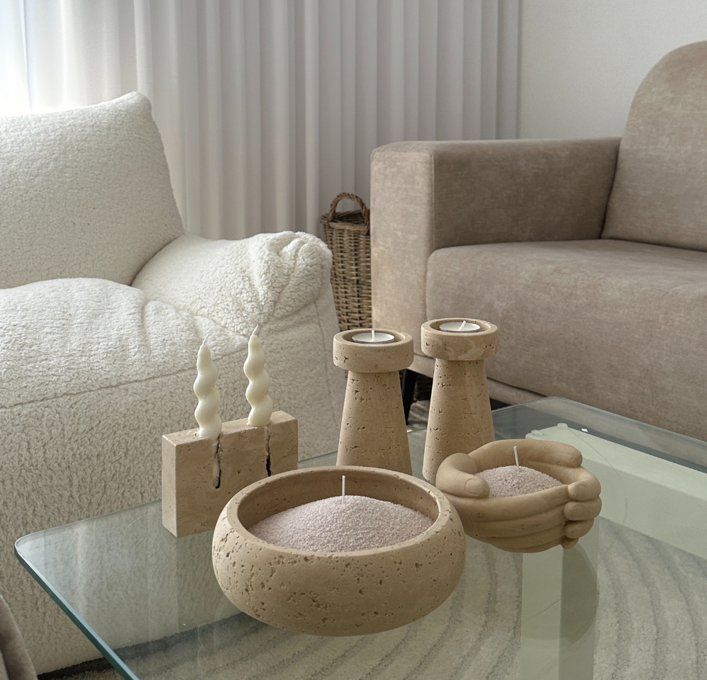 Scented Wax Pearls - Light Taupe