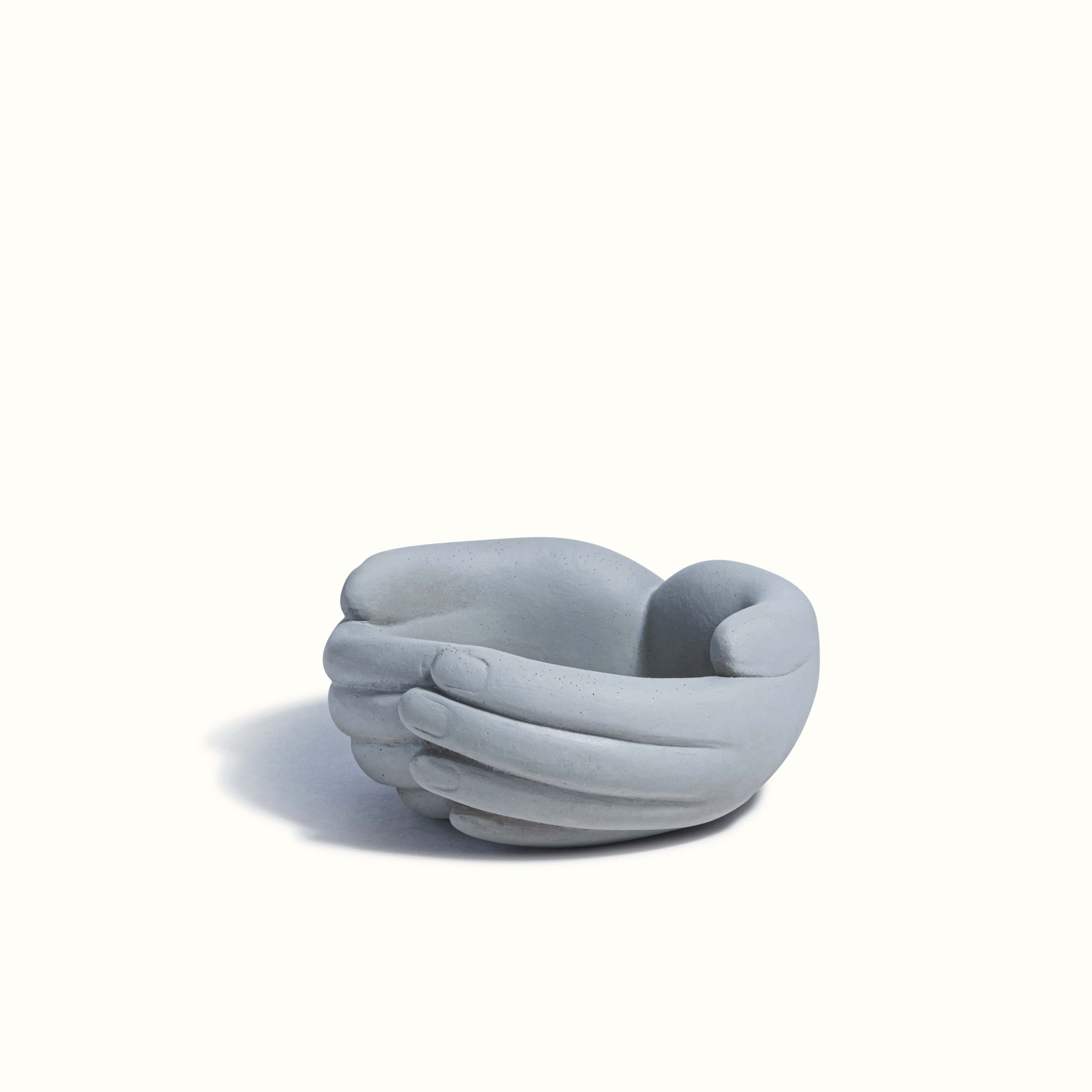 Gray Hand Warmer Vessel