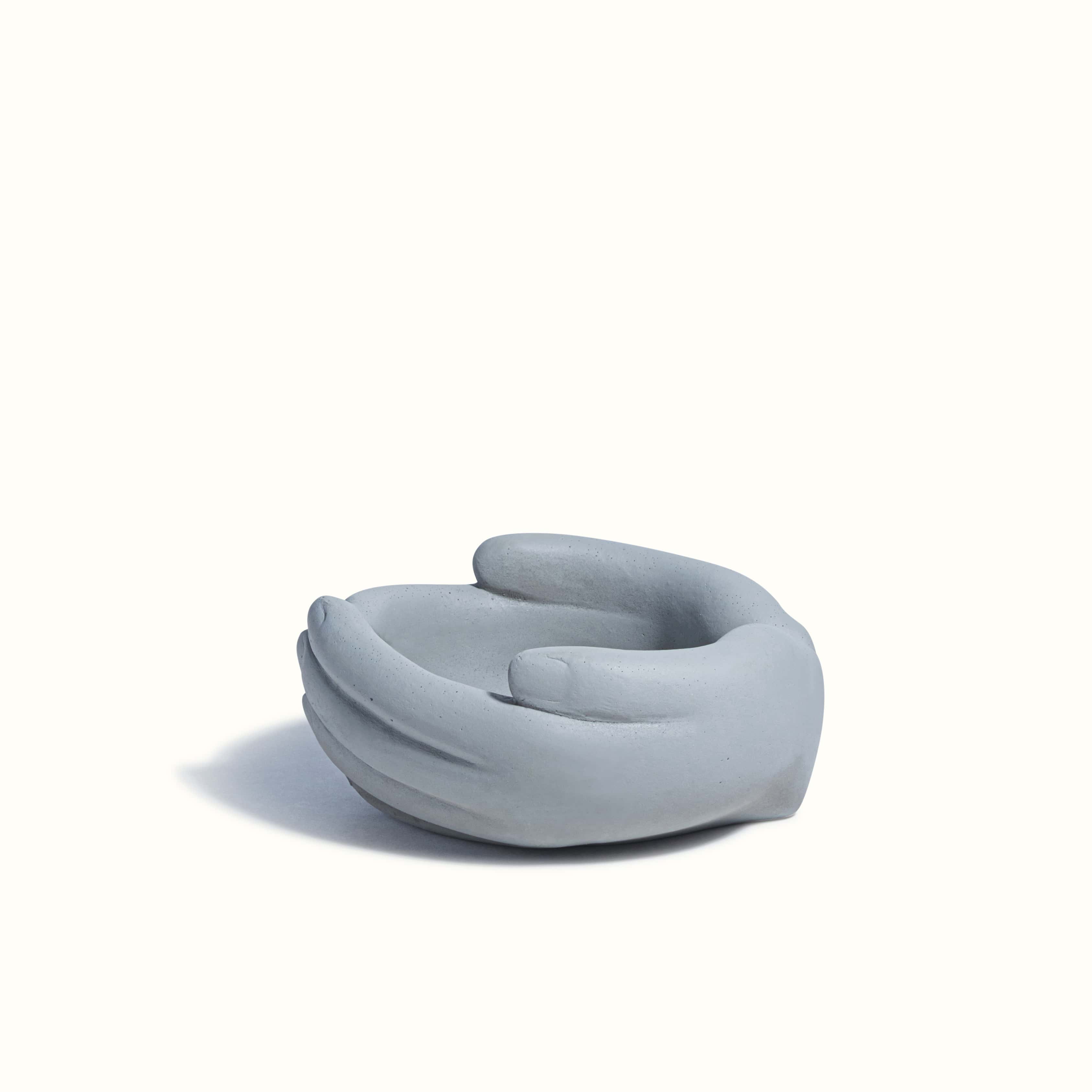 Gray Hand Warmer Vessel