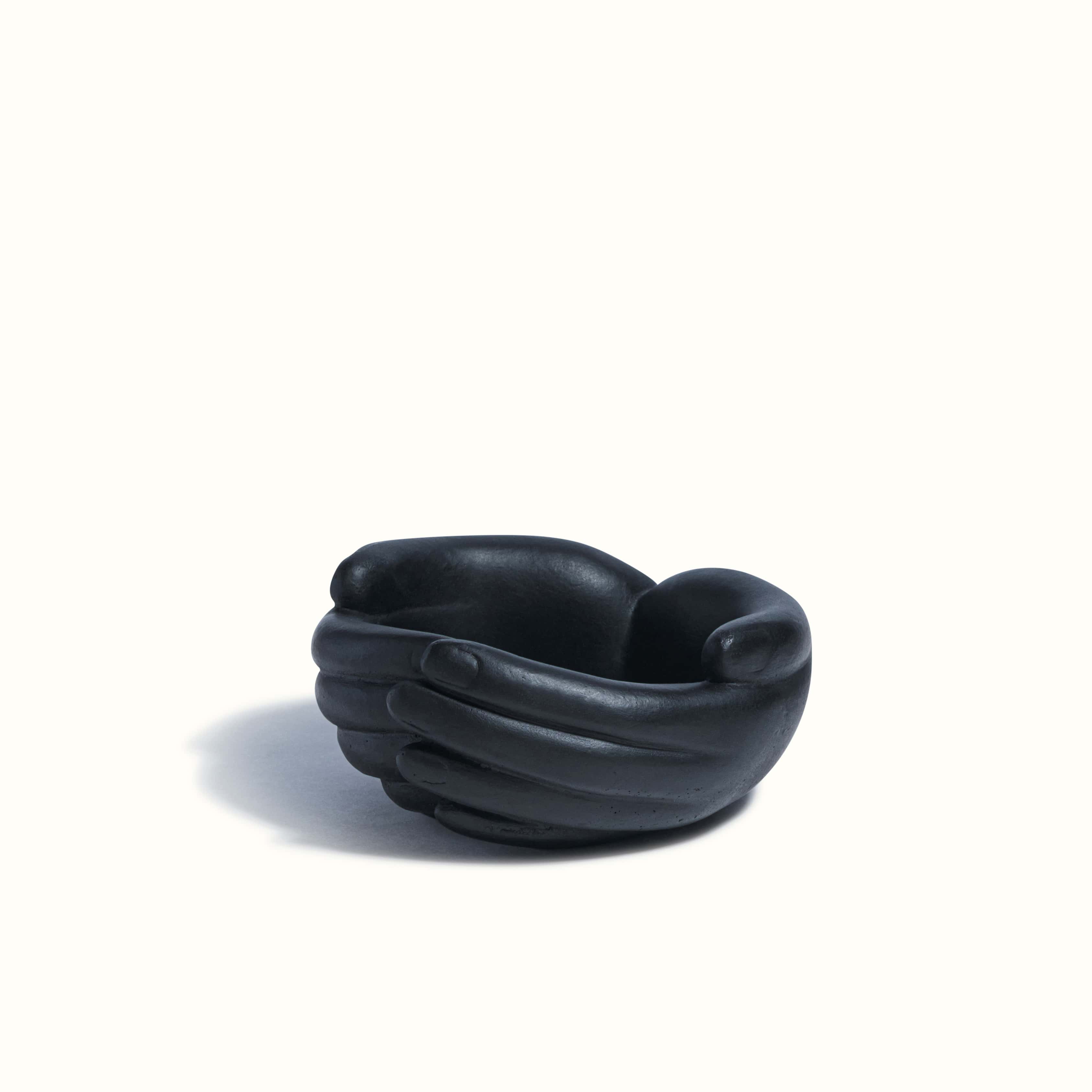Black Hand Warmer Vessel