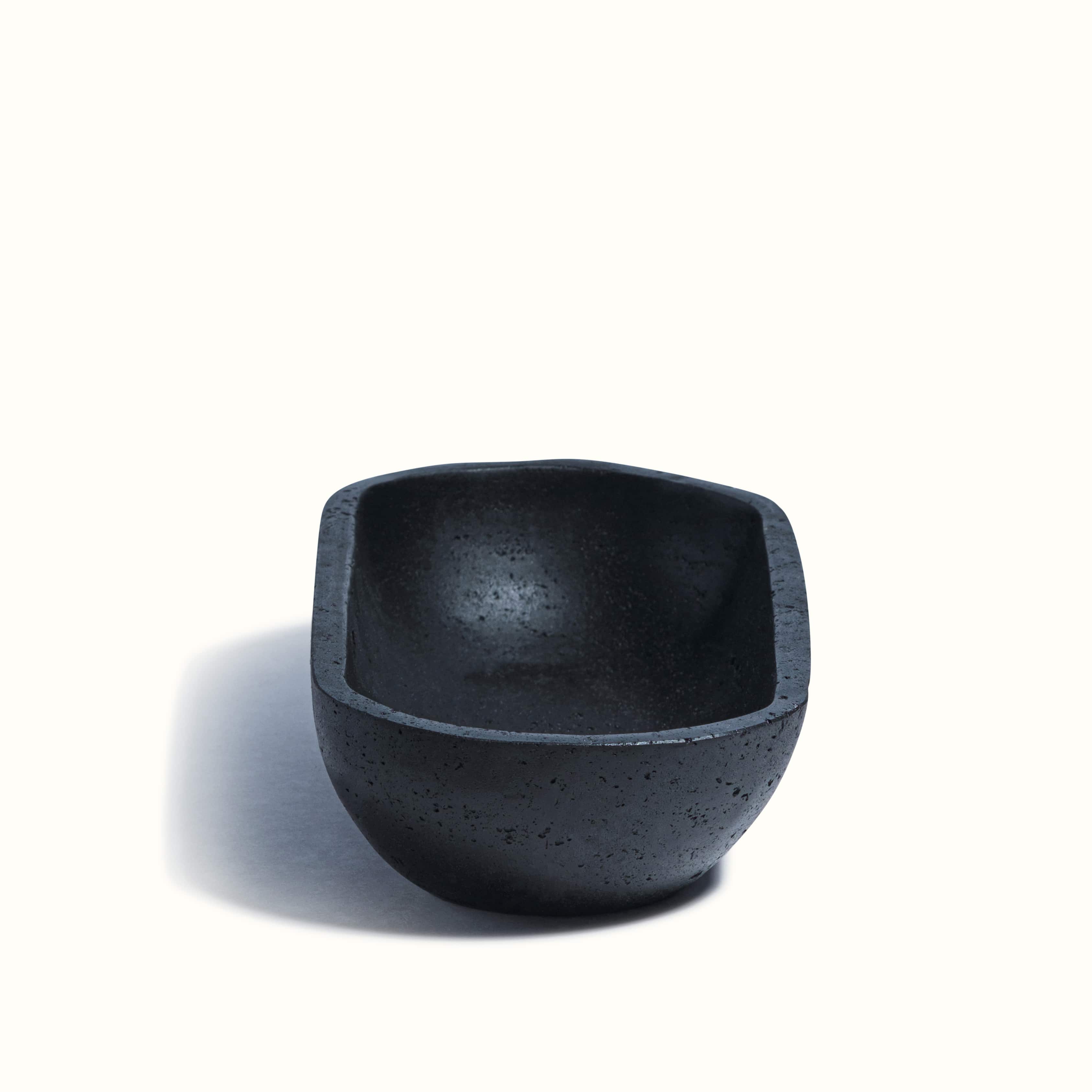 Black Oval Earthy Vessel