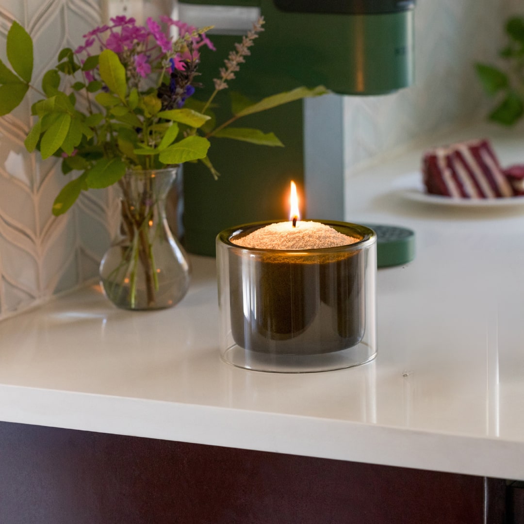 Double Glass Vessel - M